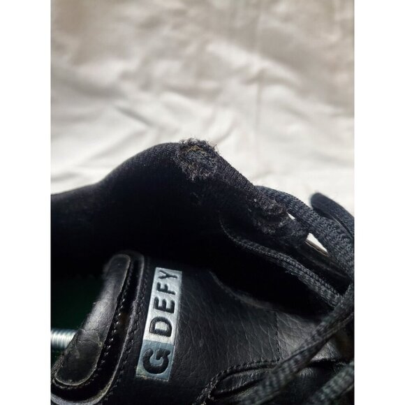 G Defy Men's Leather Sneakers Size 14 Gravity Defying Black Leather Comfort - Picture 9 of 15